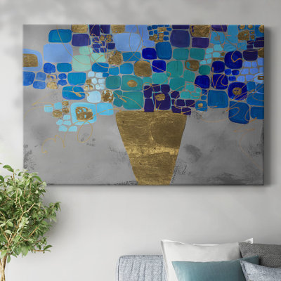 Blue Love-Gallery Wrapped Canvas