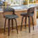 Carylon Swivel Upholstered Counter Stool