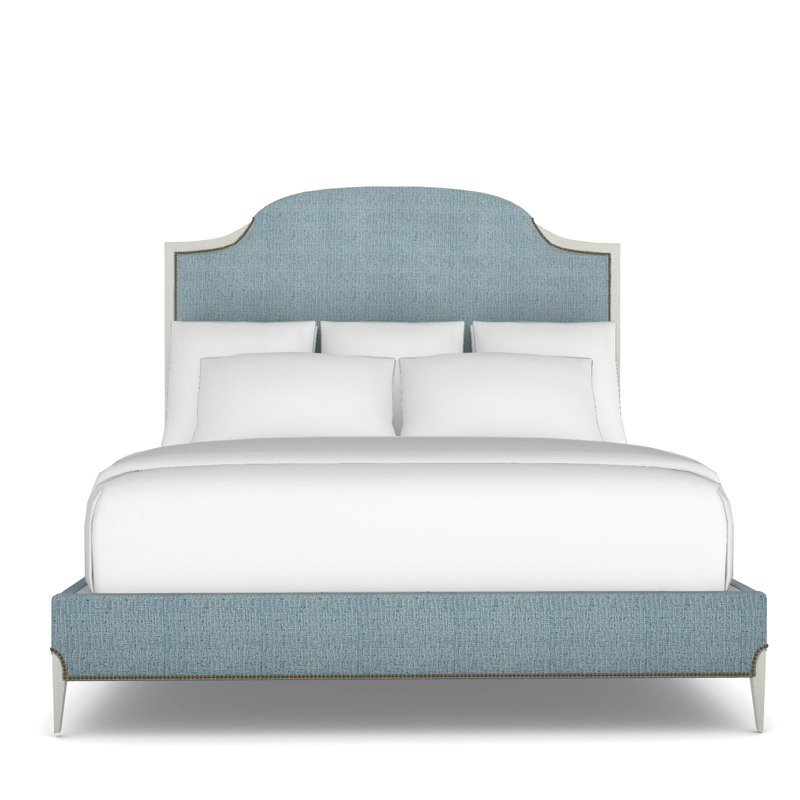 Lillet Upholstered Bed, Tuck Cobalt, Yes, Casa Blanca