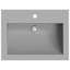 Belfry Bathroom Makiver 600mm L x 450mm W Resin Rectangular Sink with Overflow-41906812