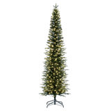 Bixley 12' H Lighted Artificial Fir Christmas Tree