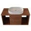 Meuble-lavabo mural 39,4 po
