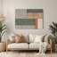 Minimalisme 56, art mural en métal beige-1437883495