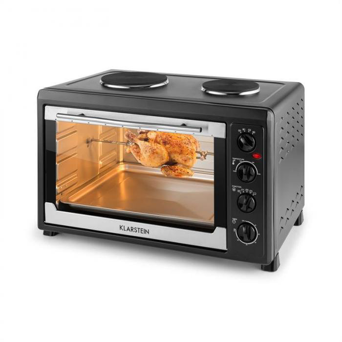Klarstein Masterchef Toaster Oven, Black