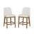 Tucker Cream Upholstered Counter Stools