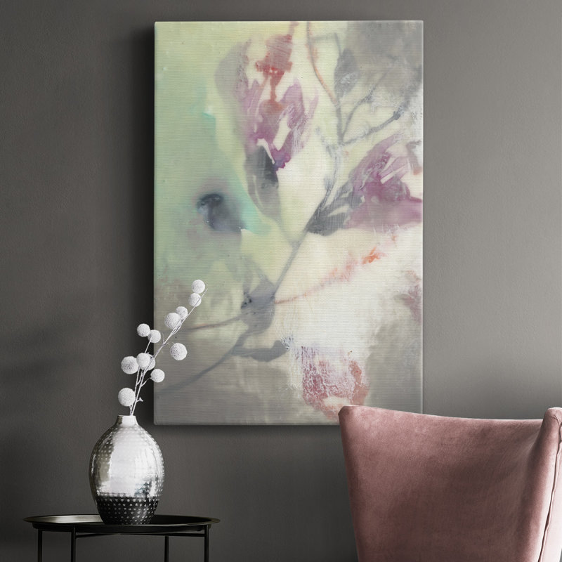 Subway Sway I - peinture sur toile tendue, H 12 po x l 8 po x P 1 po