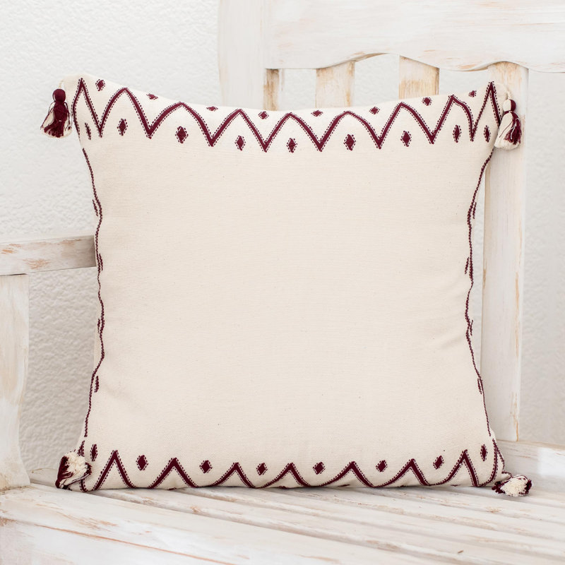 Pas de housse de coussin décoratif, Rouge