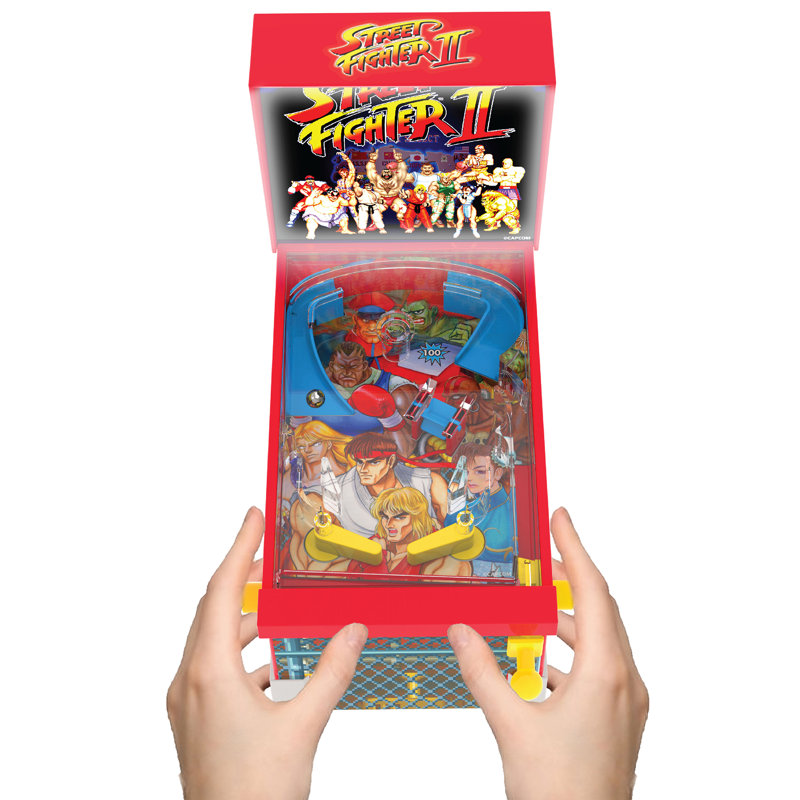 Street Fighter II: mini-jeu d'arcade de flipper