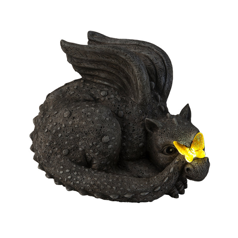 Dragon Polyresin Garden Statue