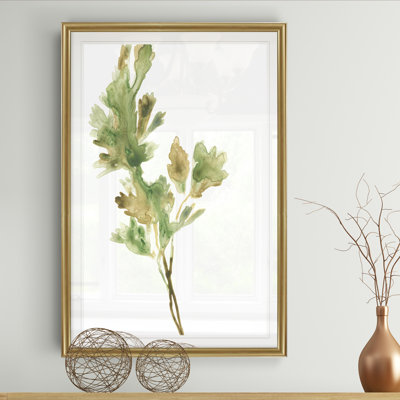 " Earthtone Herbs I " Painting Print
