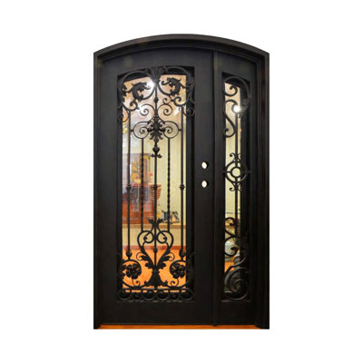 Grandview Nouveau Single Iron Door