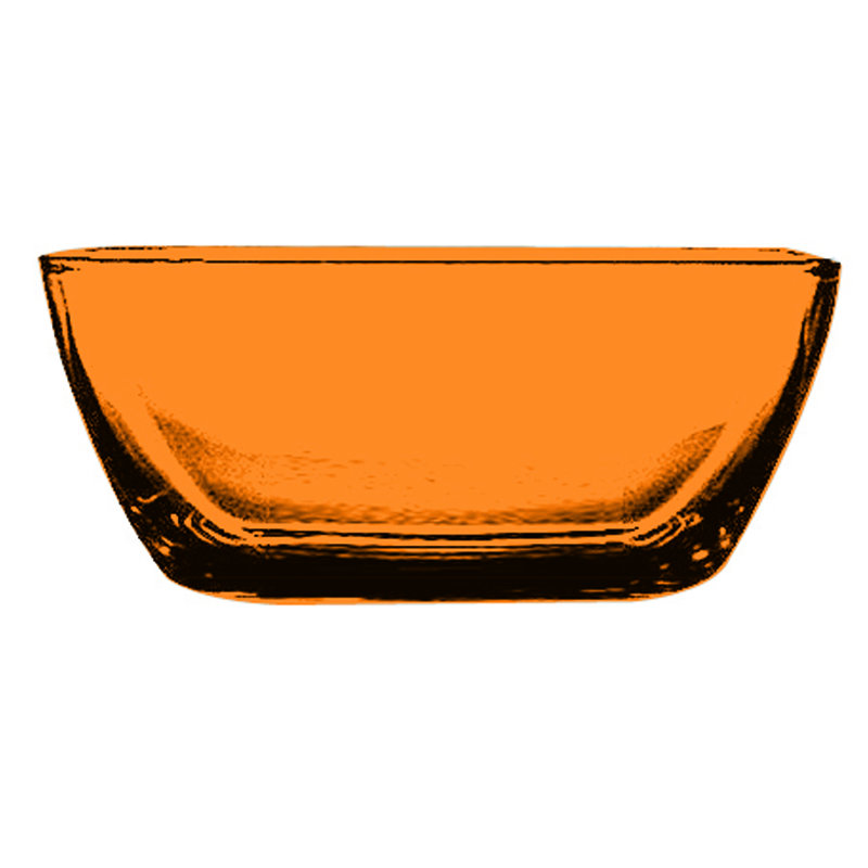 Bol en polycarbonate - 6 pièces, Ambre