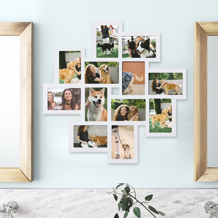 Wedding White Collage Picture Frame
