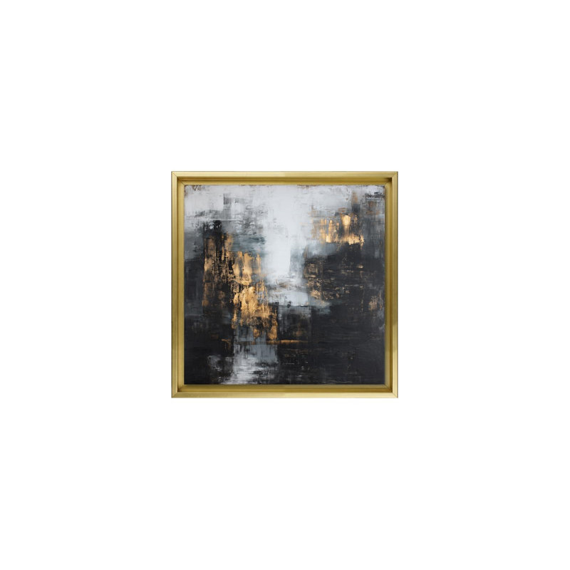 Nocturne in Gold, 20" H x 20" W