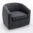 Richard  Upholstered Velvet Swivel Barrel Chair-1165934506