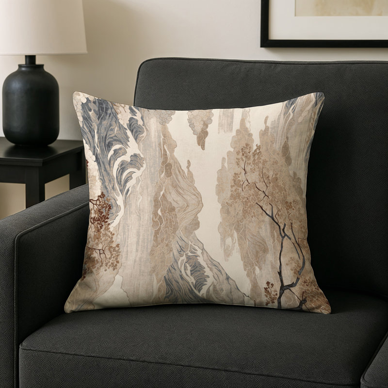 Flow Indoor And Outdoor Pillow, Square 18"