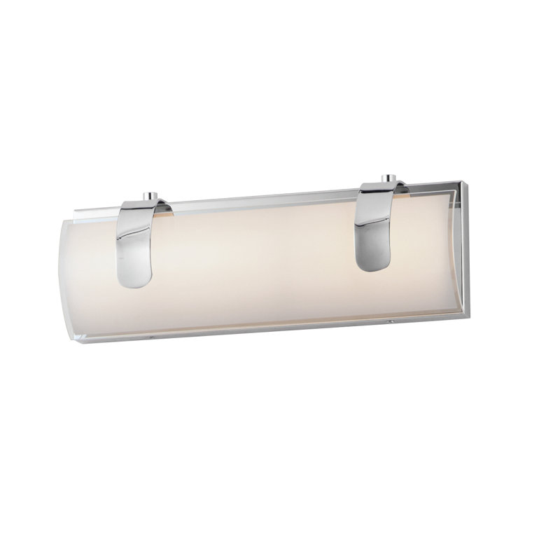 Doulyn Dimmable LED Bath Bar, Polished Chrome