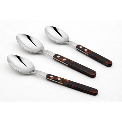 Cutlery Set Stainless Steel 4pc Teaspoon Set Anydate Resin