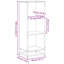 Borough Wharf Bookcase Engineered Wood-810684067-810684125