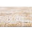 Oriental Machine Woven Polypropylene Indoor / Outdoor Area Rug in Natural-1847715484