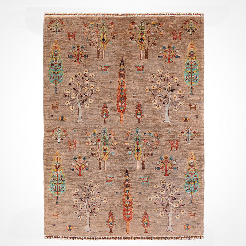 Tapis en laine et coton noué à la main Original Original