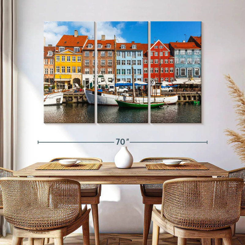 Quai Sebbie Nyhavn, H 42 po x l 65 po