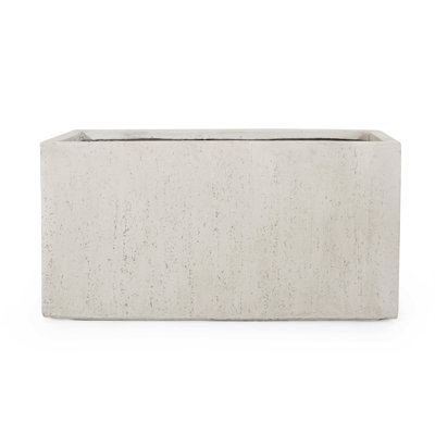 Modern Outdoor Rectangular Planter Box