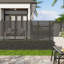 Sadiyah Wood Fence Panels Included-1305019432