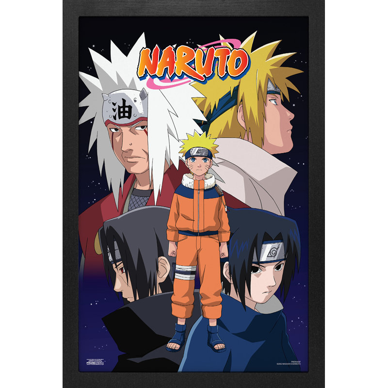 Naruto Classic - Naruto Group 11 x 17, impression encadrée
