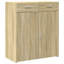 Vidaxl sideboard made of wood, 31.5 x 16.7 x 36.6 inch-599353848