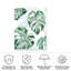 Toile d'extérieur Grace Popp «Split Leaf I»-87945337