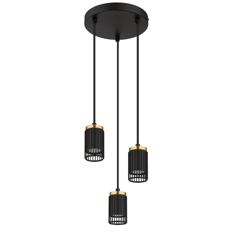 Danuj 3 - Light Pendant, Matt black
