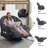 Wide Modern Style Accent Swivel And Rocker Recliner Chair-670688173