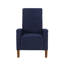 Fauteuil club inclinable manuel en bois de 27 po de largeur-1577828543