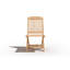 Folding Teak Patio Dining Chair