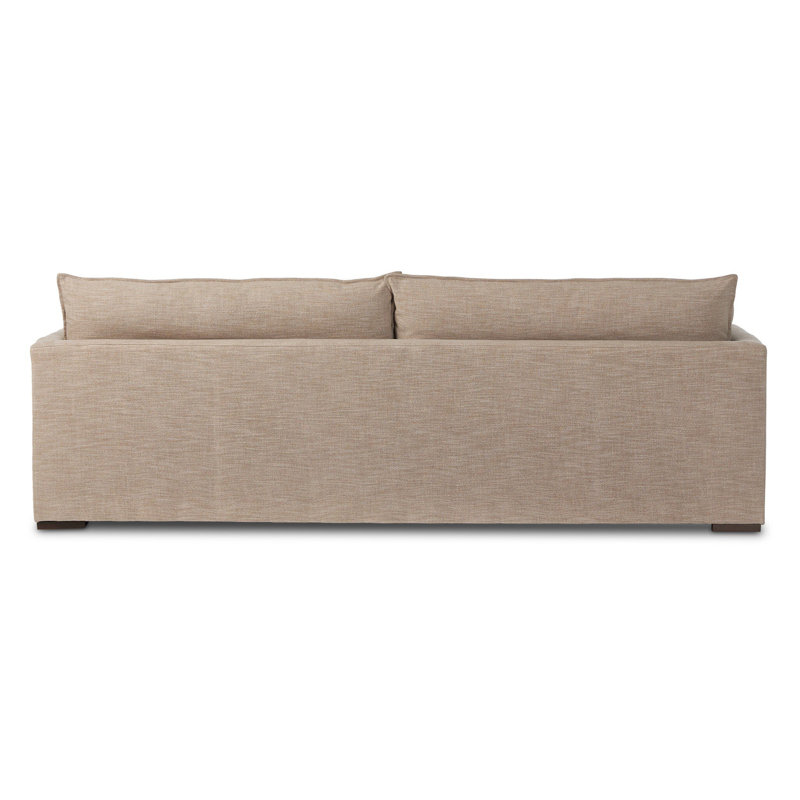 Kosa Sofa, Laken Stone Polyester Blend