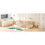 Lit double sur pied avec lattes, lit double Montessori avec clôture et porte, lit double pour enfants Montessori-1306079552-1306079554