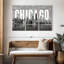 Impression sur toile monochromatique de Chicago-1083388547