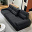 Linen Straight Adjustable Movable Back Sofa