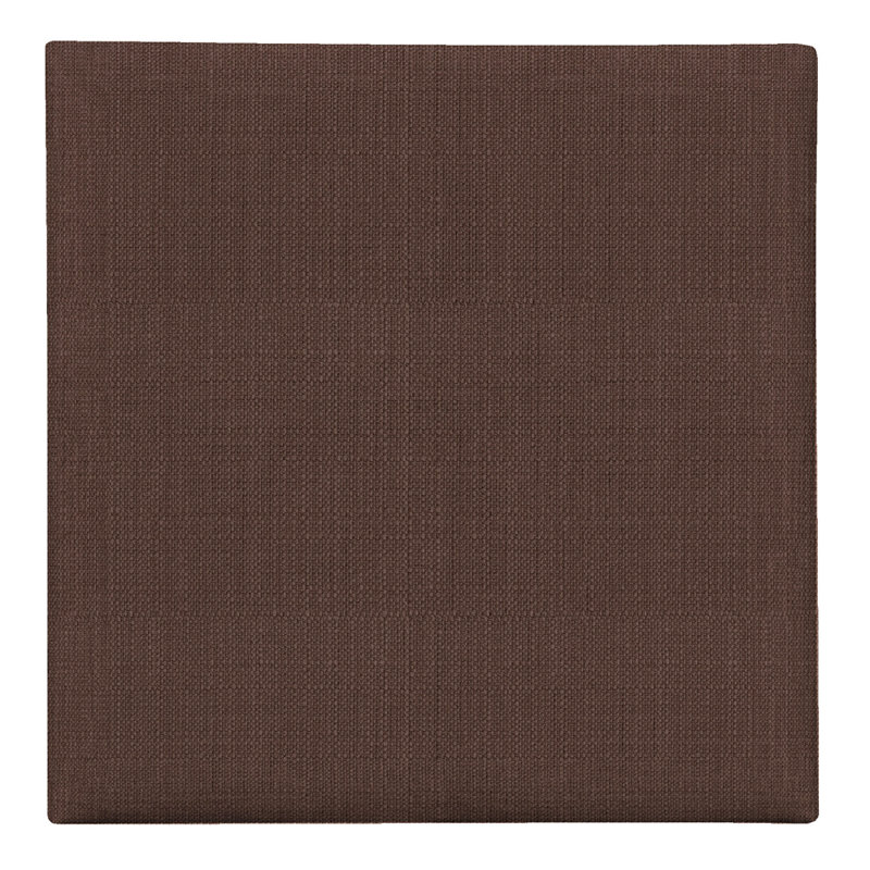 Décoration murale en polyester sterling, Chocolat, H 16 po x l 16 po x P 1 po
