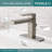 Xander Single-Hole Bathroom Faucet with Drain Assembly-27474951