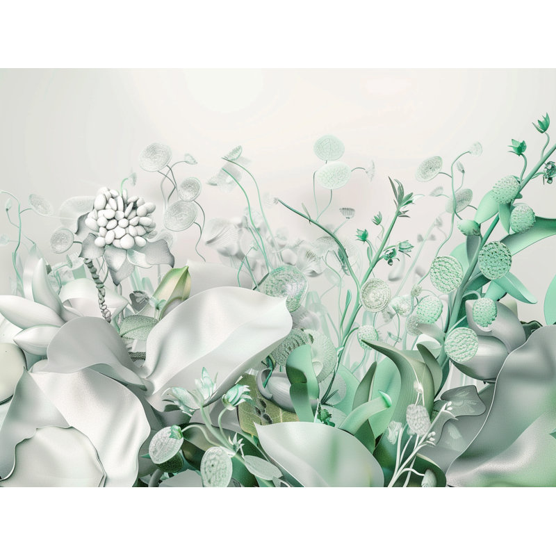 Tapis de bain Botanical Floral, L 21 po x L 34 po