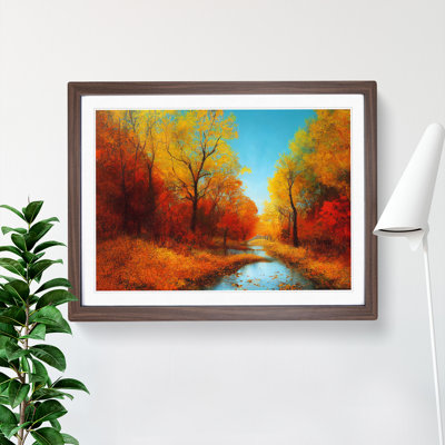 Autumn Forest Beauty - Single Picture Frame Print