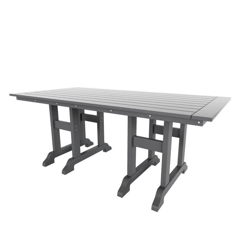 Table de salle à manger Laguna, Gris