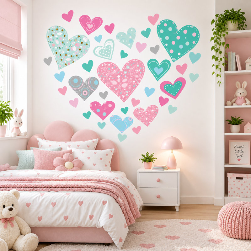 Fantasy & Sci-Fi Non-Wall Damaging Wall Decal, Scheme C