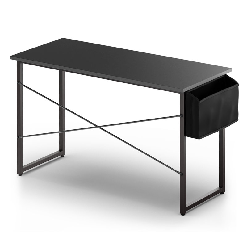 Bureau Modern, Noir / Noir, H 30 po x l 47 po x P 20 po