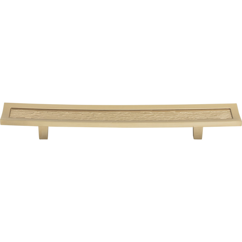 Brushed Nickel Modern Rectangular Bar Pull Handle