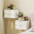 White;wave-textured fluted selected