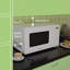 Living And Home 44cm 20m³ L 700W - Watt External Microwave with Sensor Cooking and Air Frying Capability-97966947