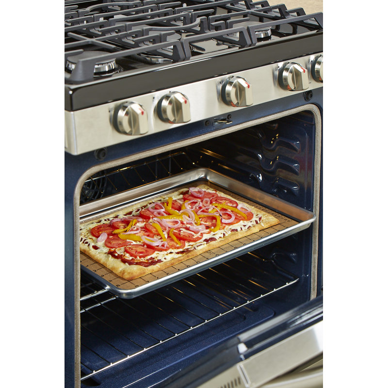NUCU Non-Stick Silicone Baking Mat, 19.5" L x 0.25"  H x 13.5" W
